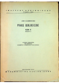 Prace geologiczne Tom V zeszyt 3