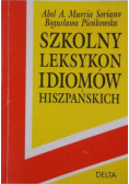Szkolny leksykon idiomów hiszpańskich