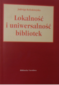 Lokalność i uniwersalność bibliotek