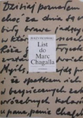 List do Marc Chagalla