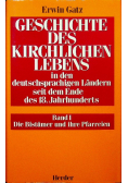 Geschichte des Kirchlichen Lebens