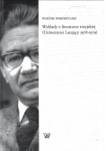 Wykłady o literaturze rosyjskiej