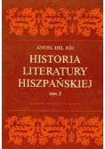 Historia literatury hiszpańskiej tom 2