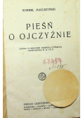 Pieśń o Ojczyźnie 1928 r.