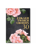 Kartka okolicznościowa Urodziny 30