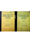 Dokumenty i materiały z przedednia drugiej wojny światowej tom I i II 1949 r.