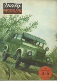 Mały modelarz nr 4 - 5 Samochód terenowy Gaz 69M