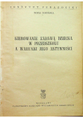 Kierowanie zabawą dziecka w przedszkolu