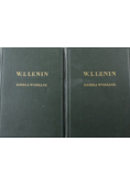 Lenin Dzieła wybrane tom 1 i 2 1949 r.