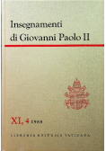 Insegnamenti di Giovanni Paolo II tom XI część 4 1988