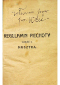 Regulamin Piechoty Część I Musztra 1921 r.