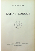 Latine Loquor