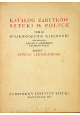 Katalog zabytków sztuki w Polsce tom III zeszyt 3
