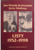 Nowak Jeziorański Giedroyc Listy 1952 - 1998