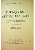 Podręcznik statyki budowli