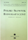 Polski słownik biograficzny Tom XXXVII / 3 Zeszyt 158
