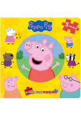 Peppa Pig. Książka z puzzlami