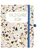 Kalendarz 2024 Linear Mozaika B6 TDW