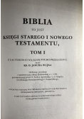 Biblia to jest księgi Starego i Nowego Testamentu Tom I