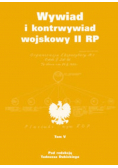 Wywiad i kontrwywiad wojskowy II RP Tom V
