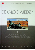 Dekalog wiedzy tom 2 Literatura i sztuka