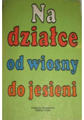 Na działce od wiosny do jesieni