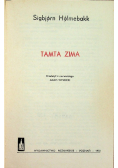 Tamta zima