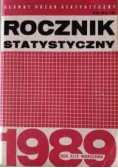 Rocznik statystyczny 1989