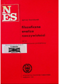 Filozoficzna analiza rzeczywistości