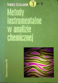 Metody instrumentalne w analizie chemicznej
