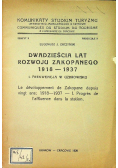 Dwadzieścia lat rozwoju Zakopanego 1918 - 1937, 1938 r.