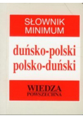 Słownik minimum duńsko - polski polsko - duński