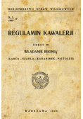 Regulamin kawalerii. Władanie bronią w.2019