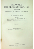 Manuale theologiae moralis Tomus I