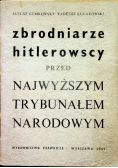 Zbrodniarze Hitlerowcy przed Najwyższym Trybunałem Narodowym
