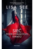 Sieć rozkwitającego kwiatu