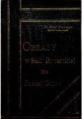 Obrazy w sali rycerskiej na Jasnej Górze 1900 r