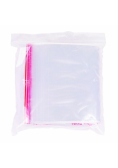 Torebka strunowa LDPE transparentna 16x22cm 100szt