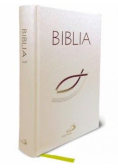 Biblia z rybką biała