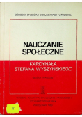 Nauczanie społeczne Kardynała Stefana Wyszyńskiego
