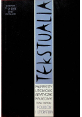 Tekstualia Palimpsesty Literackie Artystyczne Naukowe Kwartalnik nr 2 ( 21 )