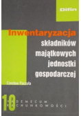 Paczuła Czesław - Inwentaryzacja składników majątkowych jednostki gospodarczej