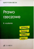 Prawo rzeczowe Pytania Kazusy Tablice Testy