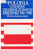 Polonia stanów zjednoczonych Ameryki 1910 do 1918 wybór dokumentów
