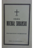 Hrabia Michał Sobański wspomnienie pośmiertne 1950 r.