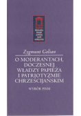 O moderantach, doczesnej władzy papieża i patriotyzmie chrześcijańskim