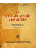 O naśladowaniu Chrystusa 1947 r.