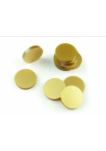 Znaczniki akryl lustro złote 22x3mm 10szt