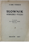 Słownik hebrajsko polski