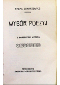 Lenartowicz Wybór poezyj reprint
